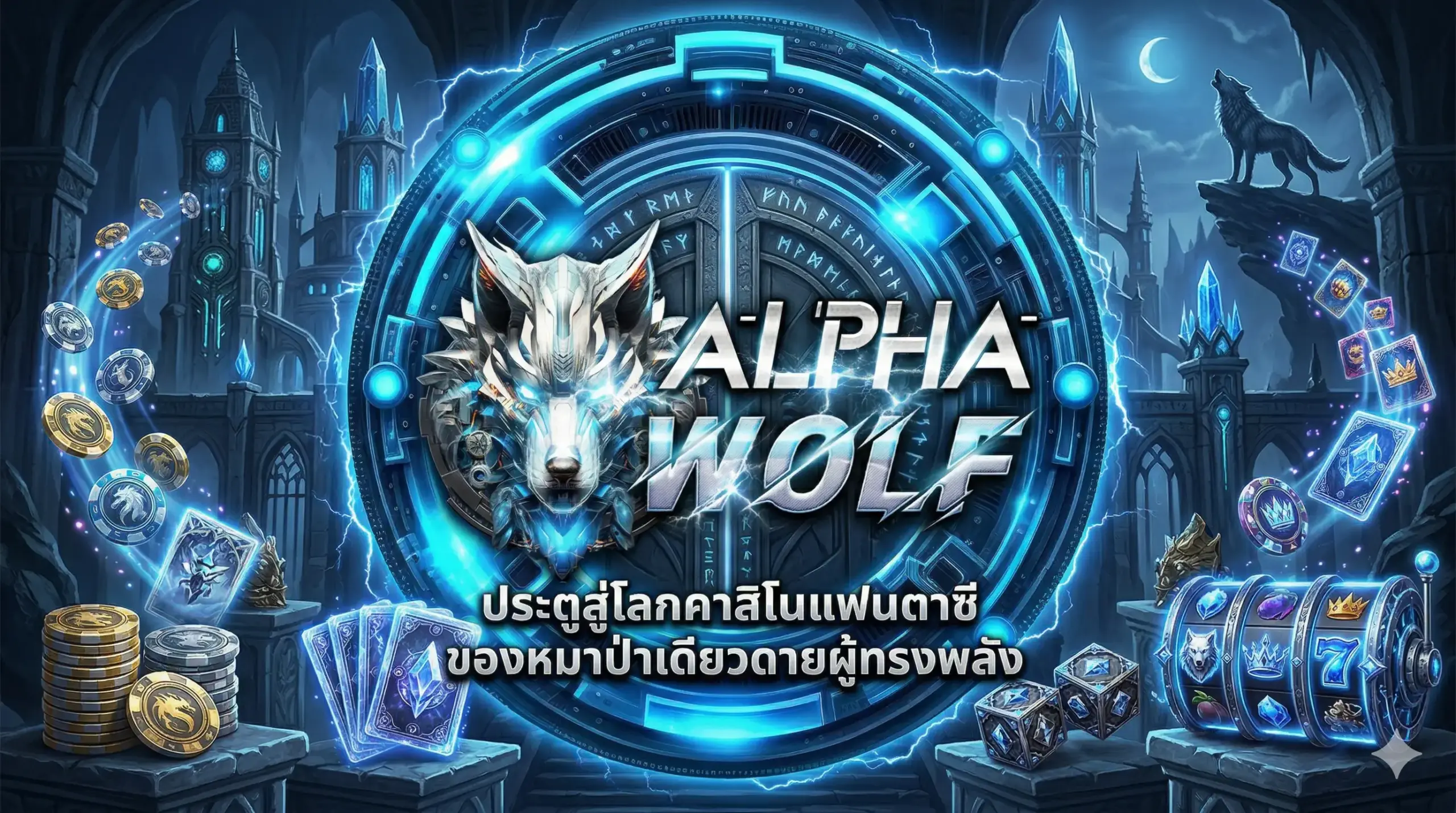 alphawolf ประตูสู่โลกคาสิโนแฟนตาซี ของหมาป่าเดียวดายผู้ทรงพลัง